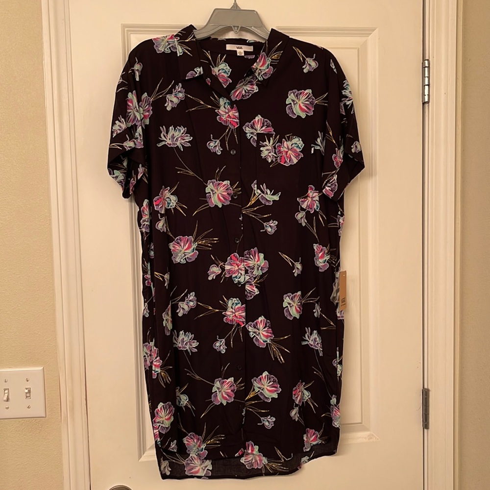 NWT Vans button up dress